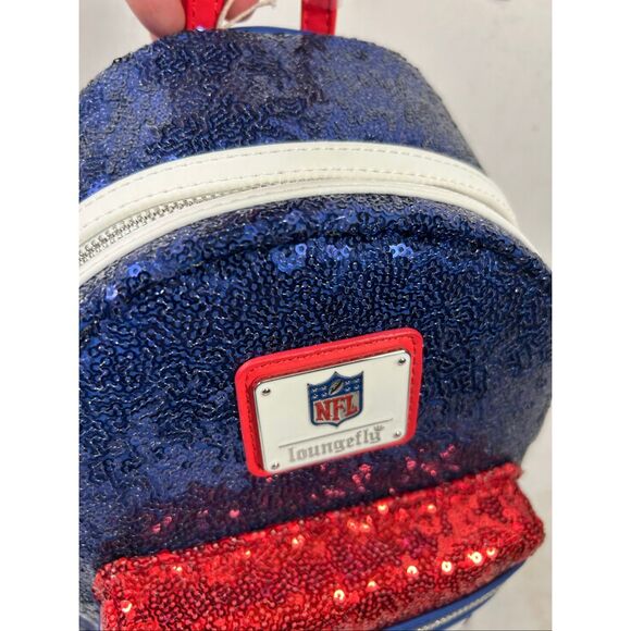 NFL Buffalo Bills‎ Loungefly backpack red blue new main image 4
